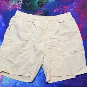 AFTCO Men's Light Tan Cargo Shorts